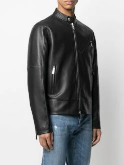 Dsquared2 Qualité Garantie Veste à fermeture zippée vestes en cuir homme 9 Dsquared2 veste à fermeture zippée