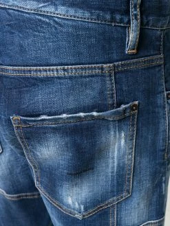 Dsquared2 jean à effet usé
