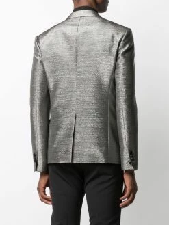 Authentique 100% Dsquared2 Blazer métallisé à finitions en satin vestes homme 10 Dsquared2 blazer métallisé à finitions en satin