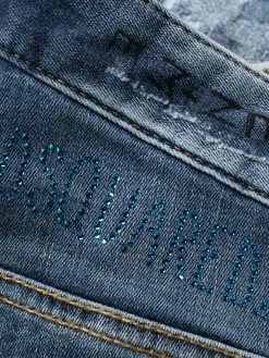 Dsquared2 jean skinny à broderies