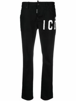 Dsquared2 jean slim à imprimé Icon