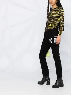 Dsquared2 jean slim à imprimé Icon