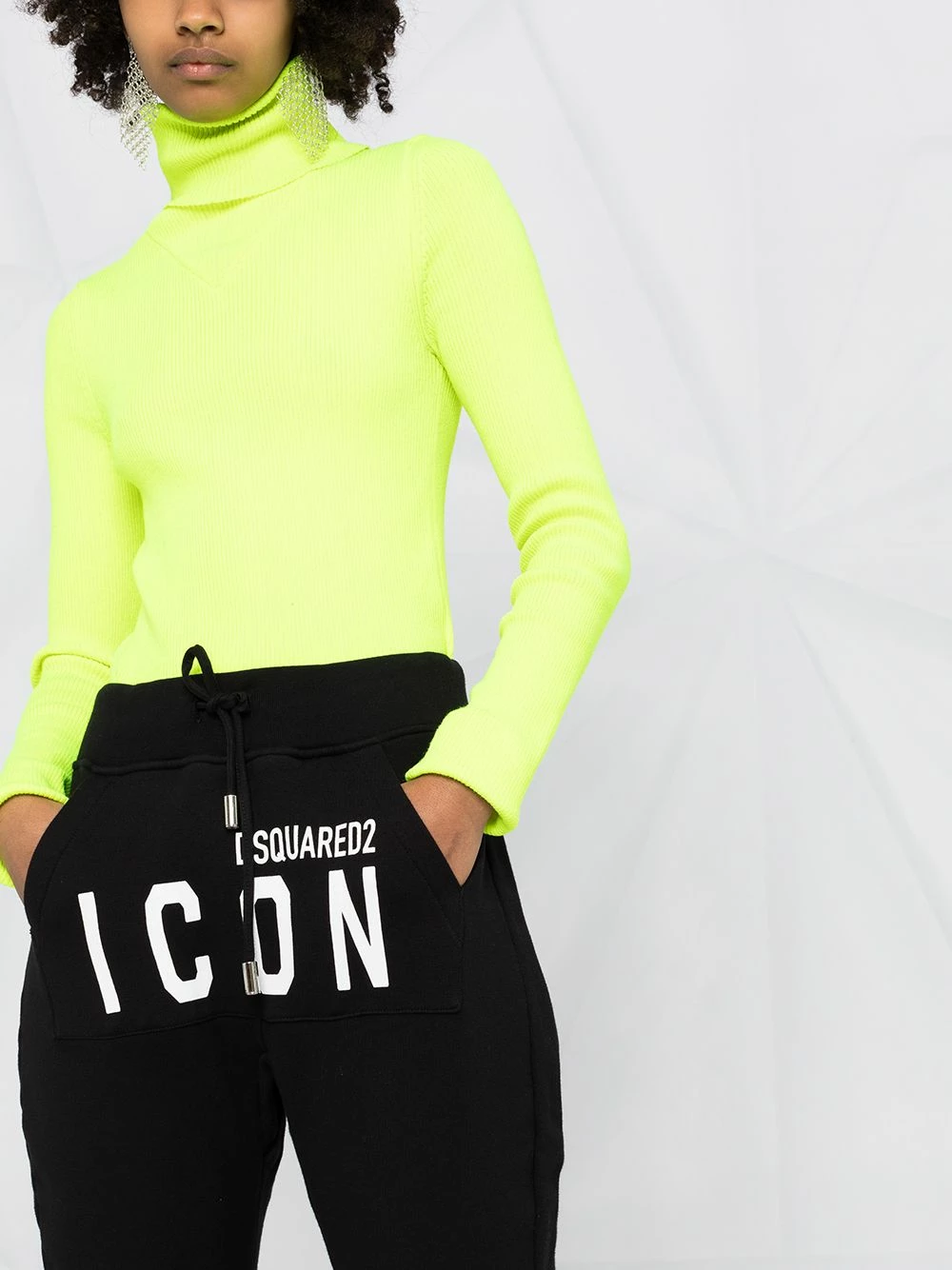 Dsquared2 Première Qualité Pantalon de jogging à logo imprimé pantalons de survêtement femme 5 Dsquared2 pantalon de jogging à logo imprimé