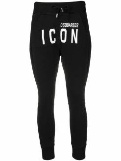 Dsquared2 pantalon de jogging à logo imprimé