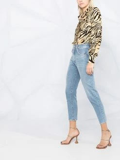 Dsquared2 jean court à ornements en cristal