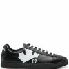 Dsquared2 baskets en cuir