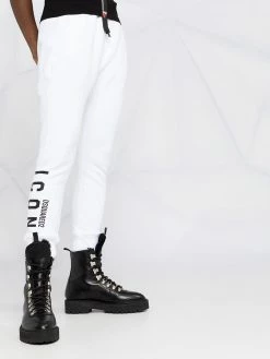 Dsquared2 pantalon de jogging à logo imprimé