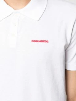 Dsquared2 polo à logo brodé