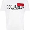 Dsquared2 Prix Équitable T shirt Red Tag à logo imprimé t-shirts homme 1 Dsquared2 t-shirt Red Tag à logo imprimé