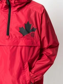 Dsquared2 coupe-vent à logo imprimé