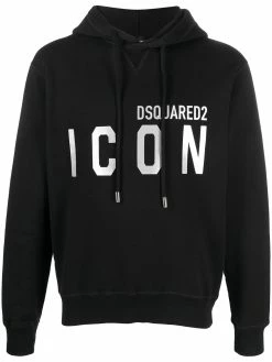 Dsquared2 hoodie à lien de resserrage