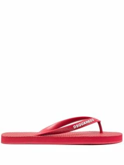 Dsquared2 tongs à logo imprimé