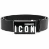Dsquared2 ceinture en cuir à boucle Icon