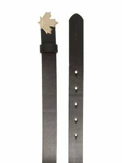 Dsquared2 ceinture Maple Leaf en cuir