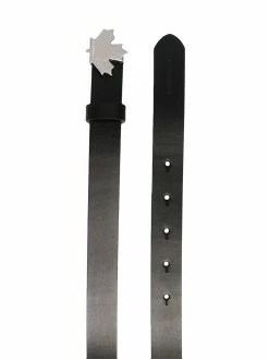 Dsquared2 ceinture Maple Leaf en cuir