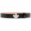 Dsquared2 ceinture Maple Leaf en cuir