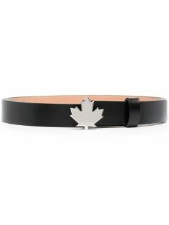 Dsquared2 ceinture Maple Leaf en cuir