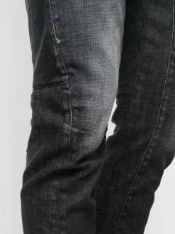 Dsquared2 jean skinny à effet usé