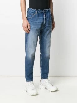 Dsquared2 jean slim à effet délavé