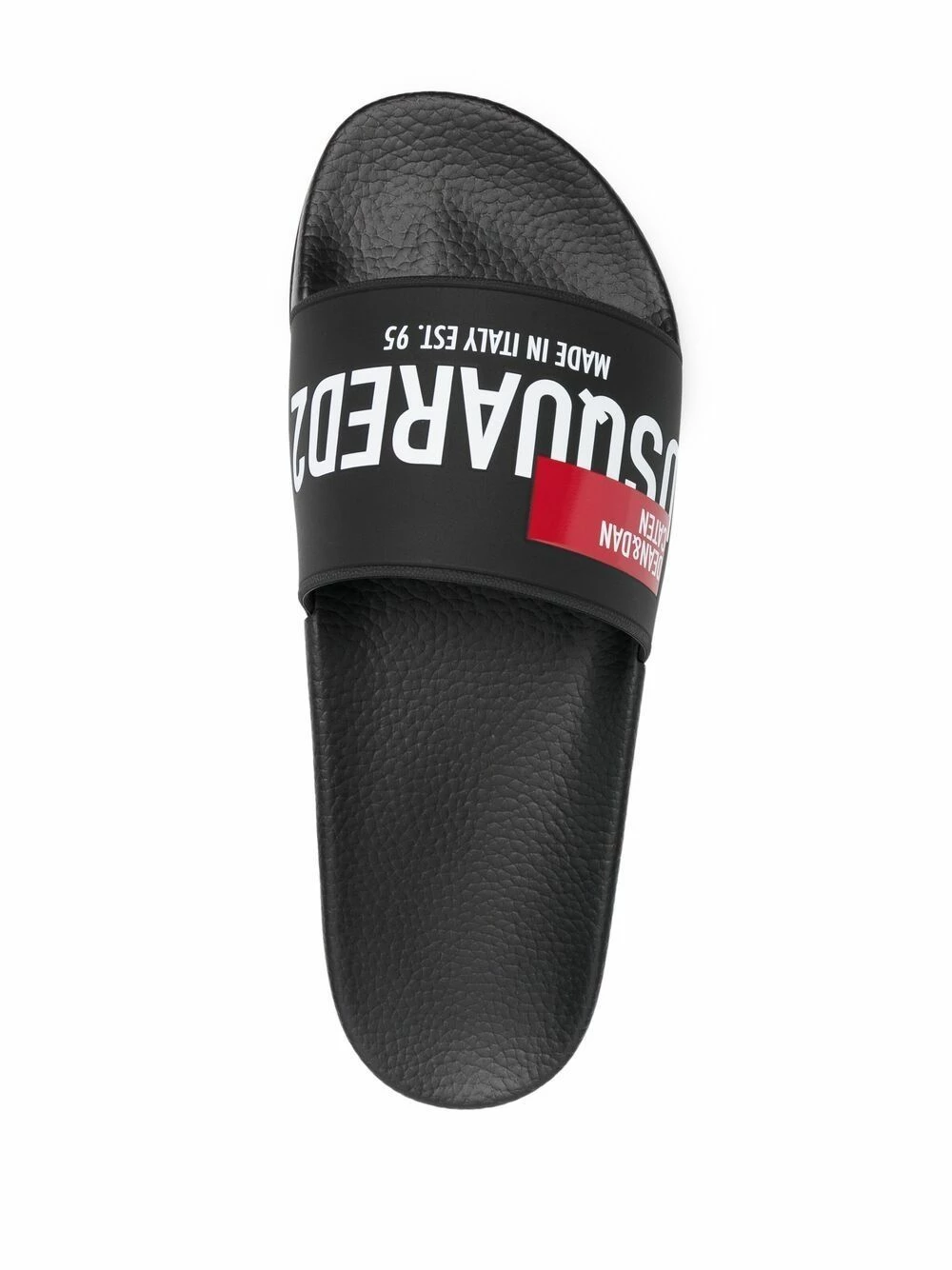 Dsquared2 Claquettes à logo imprimé Prix Sacrifiés sandales homme 5 Dsquared2 claquettes à logo imprimé