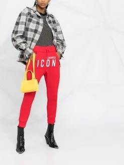 Dsquared2 pantalon de jogging à imprimé graphique