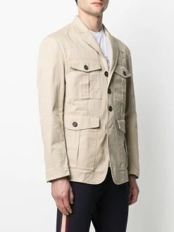 Dsquared2 blazer à simple boutonnage