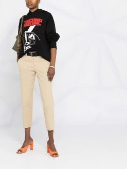 Dsquared2 pantalon court à taille mi-haute