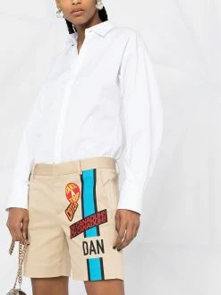 Dsquared2 combishort à détails de plis creux