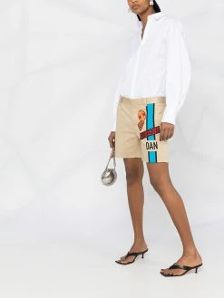 Dsquared2 combishort à détails de plis creux