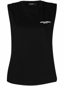 Dsquared2 t-shirt matelassé à design sans manches