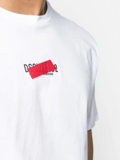 Dsquared2 t-shirt à logo imprimé