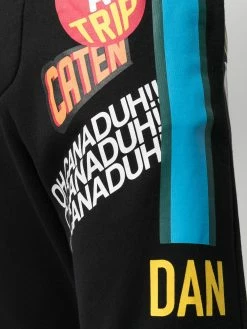 Dsquared2 pantalon de jogging à slogan imprimé