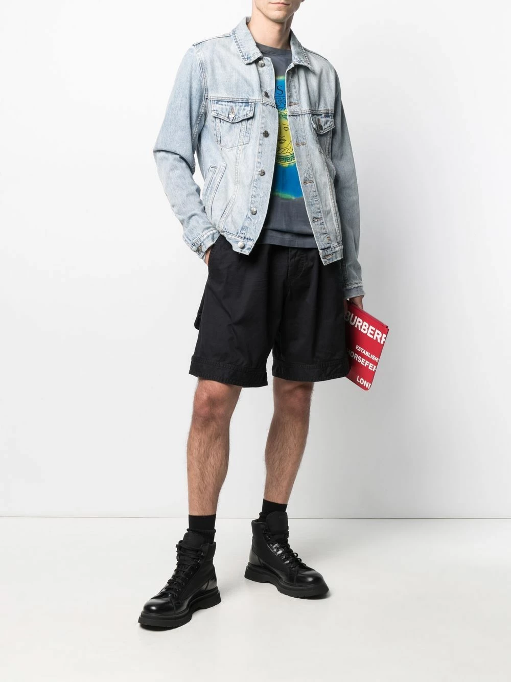 Dsquared2 Prix Distinctifs Bermuda à patch logo shorts marin homme 4 Dsquared2 bermuda à patch logo