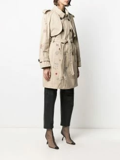 Dsquared2 trench à logo brodé