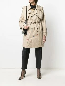 Dsquared2 trench à logo brodé