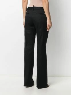 Dsquared2 pantalon droit à taille mi-haute