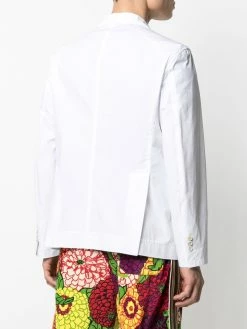 Dsquared2 blazer droit à revers cranté