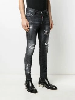 Dsquared2 Jean skinny à effet usé Prix Cassé jeans skinny homme 11 Dsquared2 jean skinny à effet usé