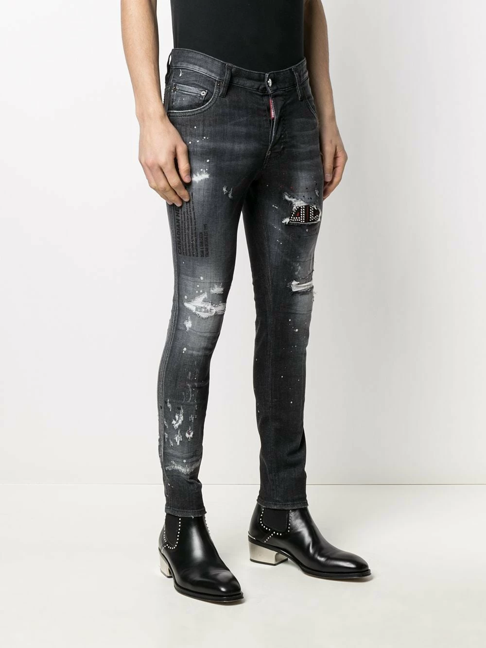 Dsquared2 Jean skinny à effet usé Prix Cassé jeans skinny homme 5 Dsquared2 jean skinny à effet usé