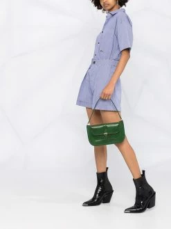 Dsquared2 combishort boutonnée à manches courtes