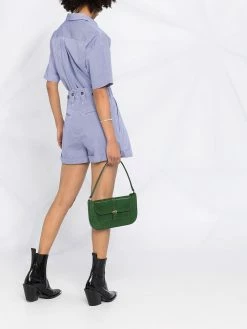 Dsquared2 combishort boutonnée à manches courtes