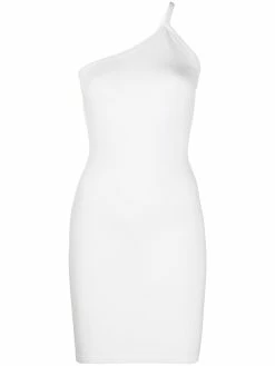 Dsquared2 robe en maille asymétrique à une épaule