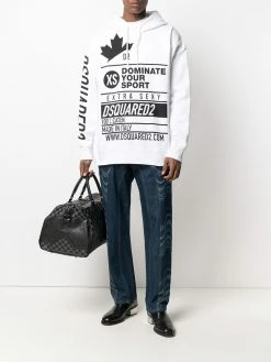 Dsquared2 hoodie à logo imprimé