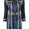Dsquared2 robe en jean à détails de clous