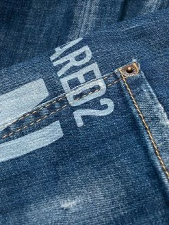 Dsquared2 jean à logo imprimé