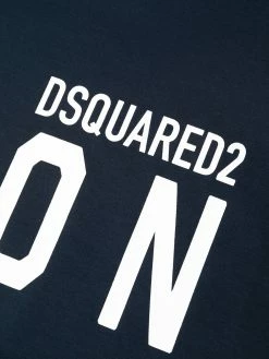 Dsquared2 robe à imprimé Icon et manches courtes