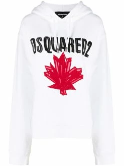Dsquared2 hoodie à logo imprimé