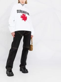 Dsquared2 hoodie à logo imprimé