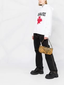 Dsquared2 hoodie à logo imprimé