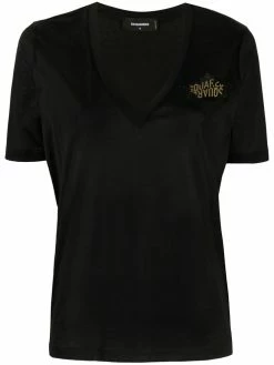 Dsquared2 t-shirt à col v